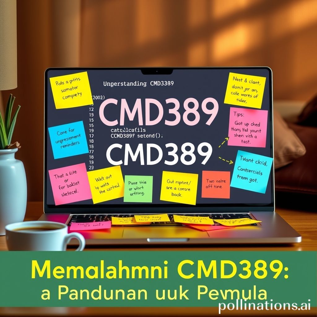 Memahami CMD389: Panduan untuk Pemula